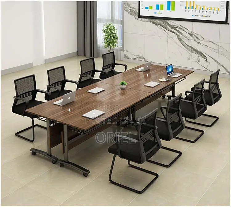 Office Table : 1.4m Foldable Training Office Seminar Table
