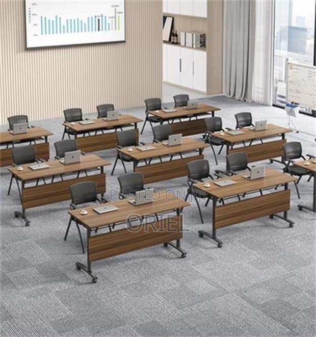 Office Table : 1.4m Foldable Training Office Seminar Table - thumbnail 13