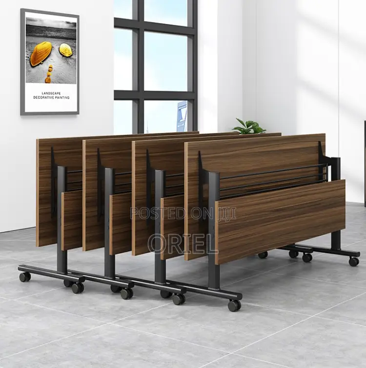 Office Table : 1.4m Foldable Training Office Seminar Table