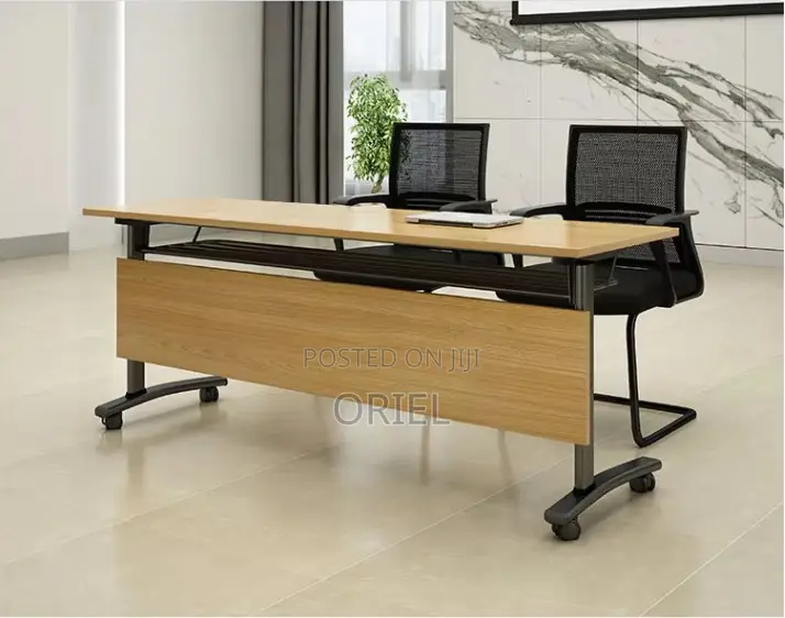 Office Table : 1.4m Foldable Training Office Seminar Table