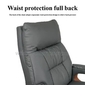 Office Chairs; Executive Heavy Leather Office Chairs