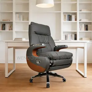 Office Chairs; Executive Heavy Leather Office Chairs