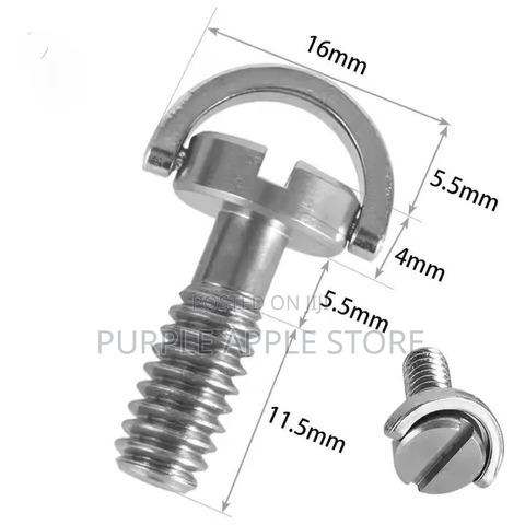 Tripod 1/4′′ Extended Tripod Screw Replacement - thumbnail 2