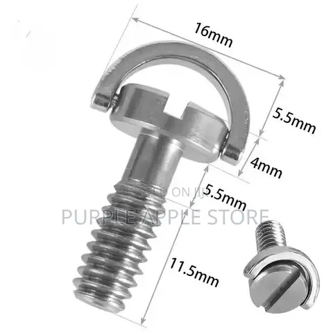 Tripod 1/4′′ Extended Tripod Screw Replacement