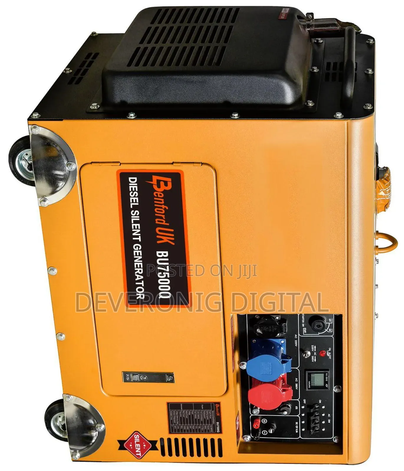 Bedford Bu7500q 5.5kw Diesel Silent Genset Generator