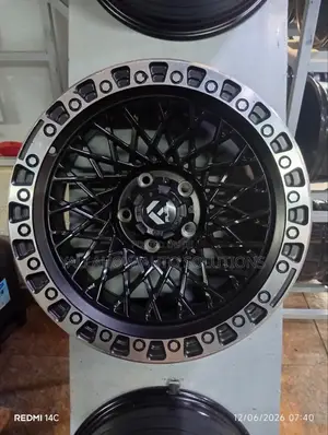17" Fuel Style Black Mesh Wheels | Rugged 4x4 Rims