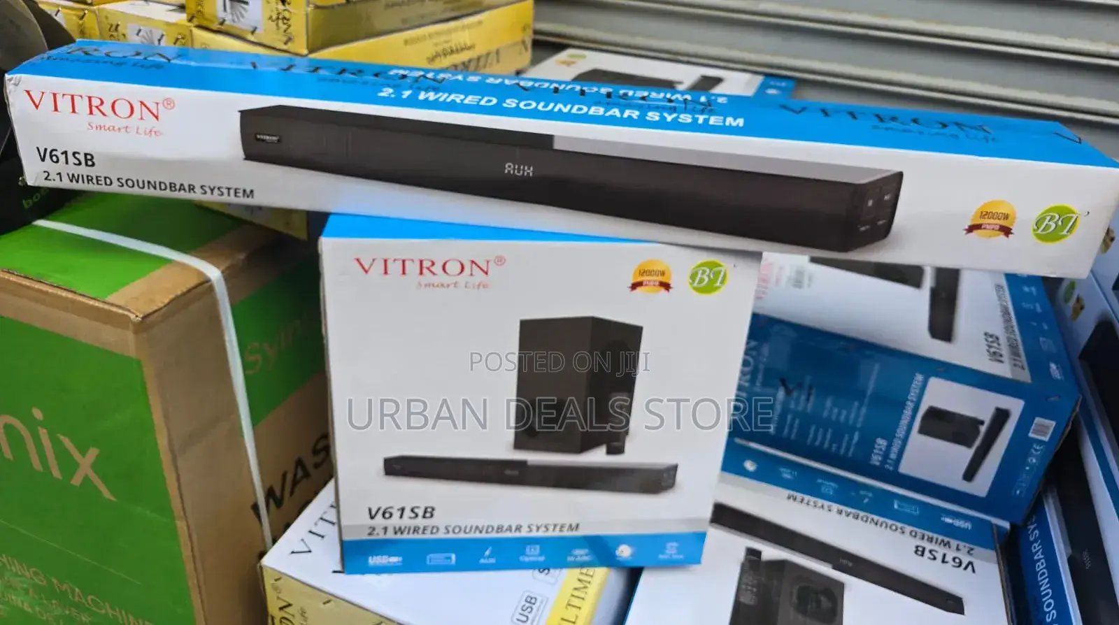 Vitron Soundbar V61sb 1200w 2.1ch Wired System