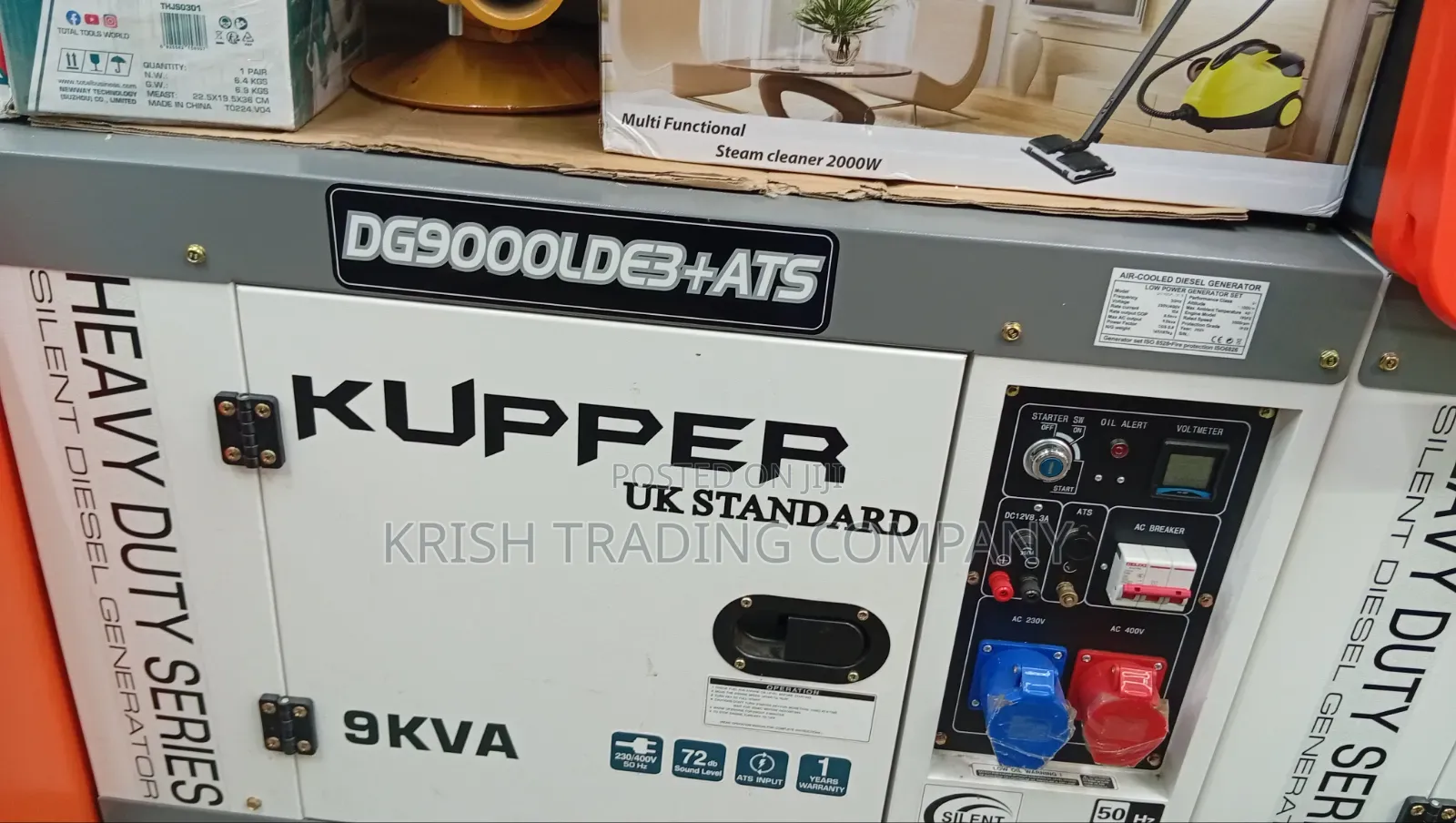Kupper Uk Standard Dg9000lde3+Ats 9kva Diesel Generator