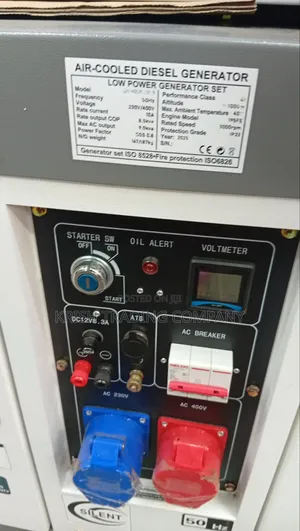 Kupper Uk Standard Dg9000lde3+Ats 9kva Diesel Generator