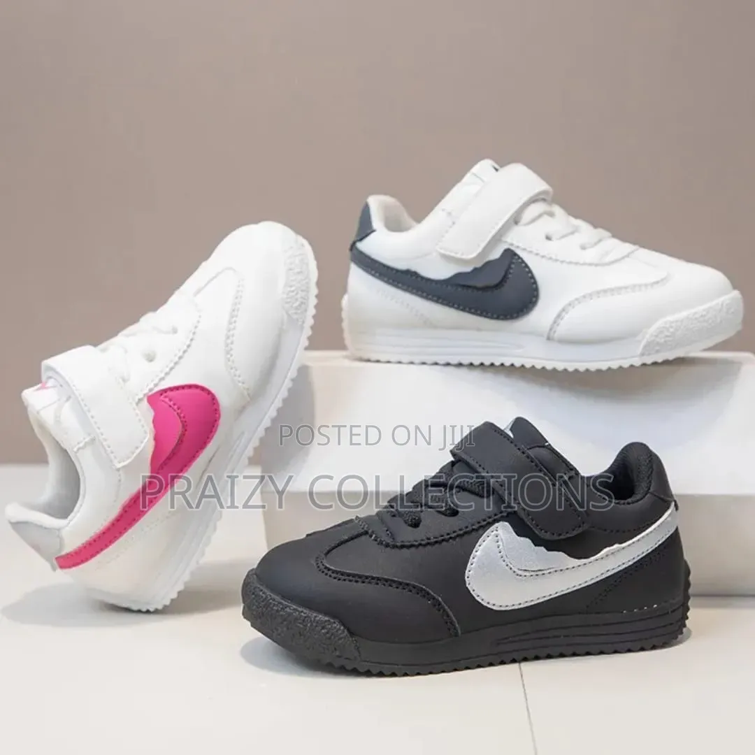 Kids Sneakers With a Tick