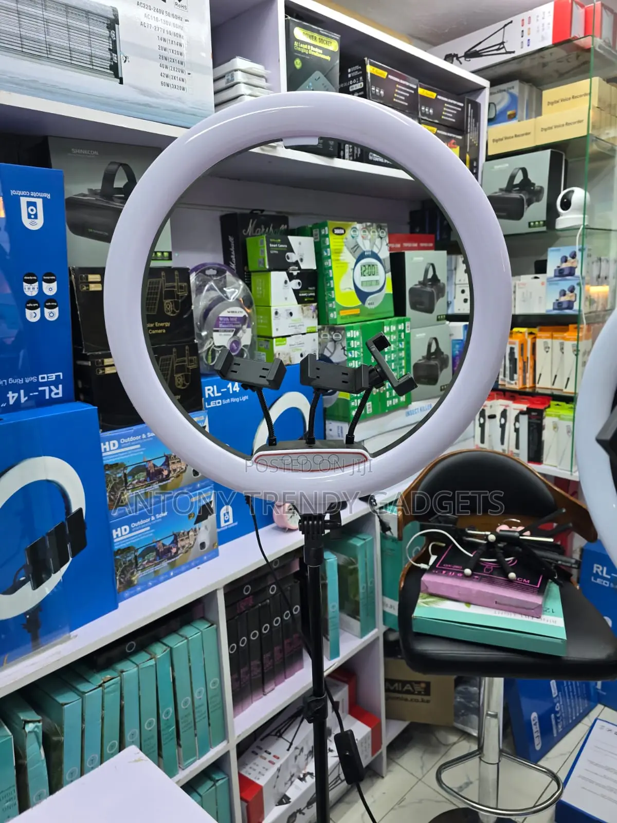 LJJ-45 Led Ring Lamp for Photography Streaming and Makeup