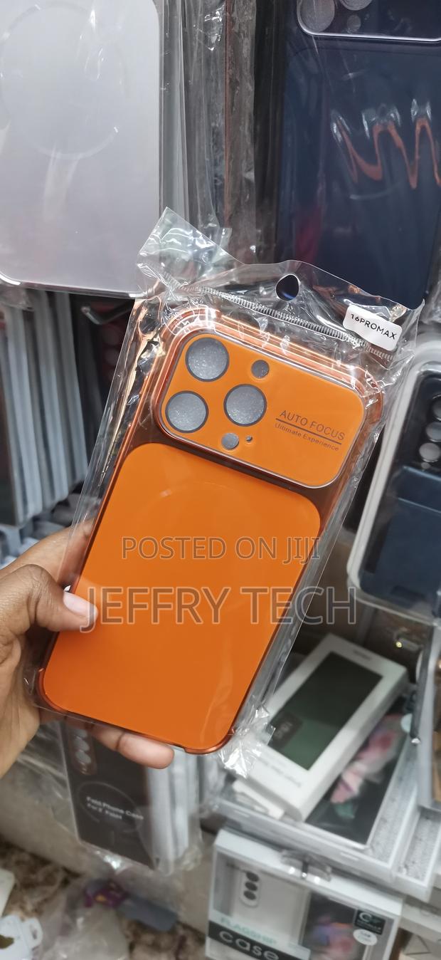 iPhone 16 Pro Max Orange Protective Phone Case - thumbnail 2