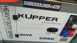Kupper Dg8000lde3+Ats 8kva Diesel Generator