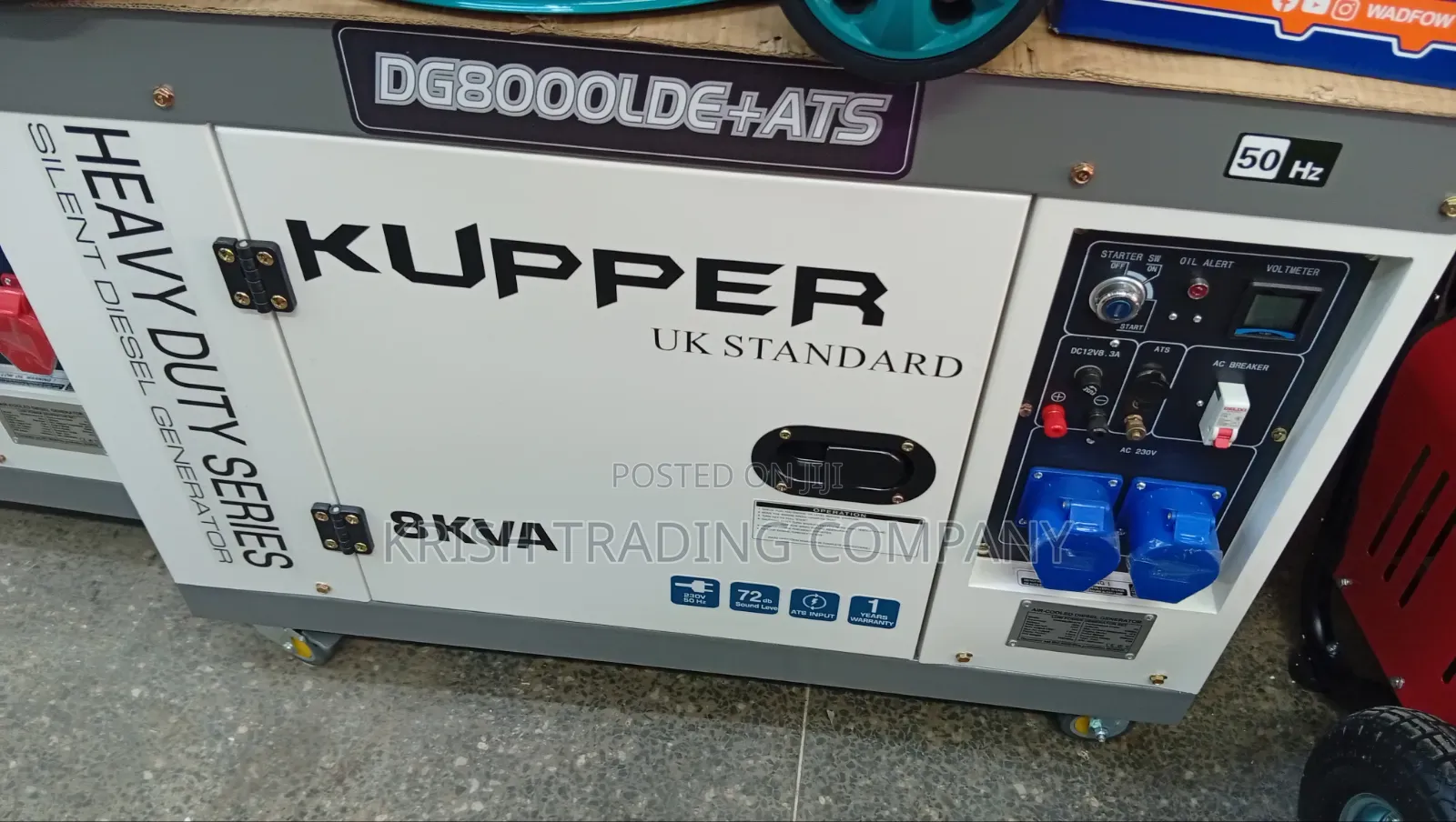Kupper Dg8000lde3+Ats 8kva Diesel Generator