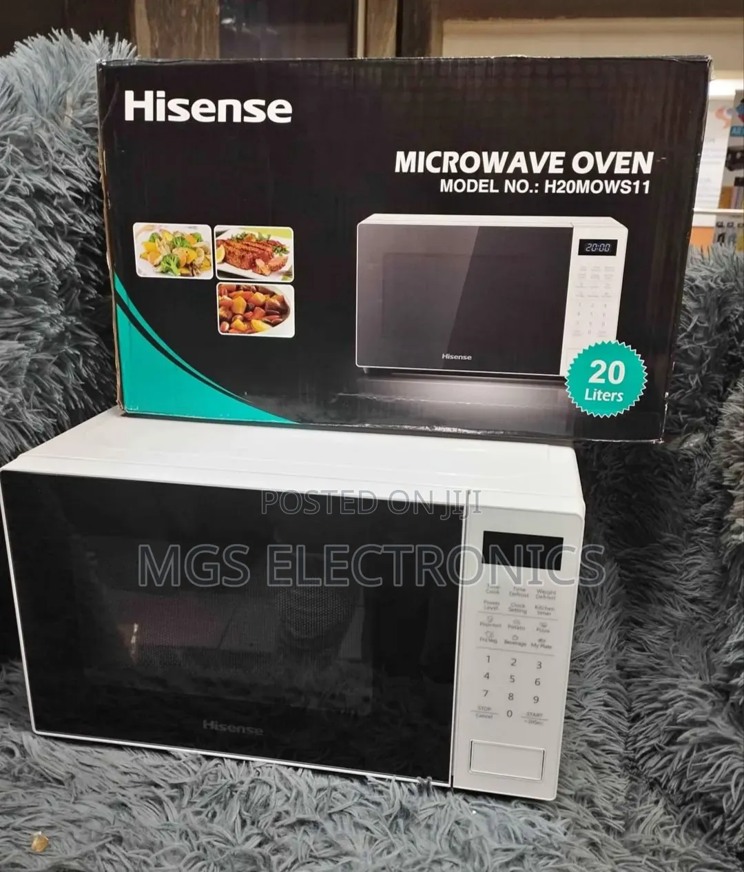 Hisense S11 White Digital Microwave