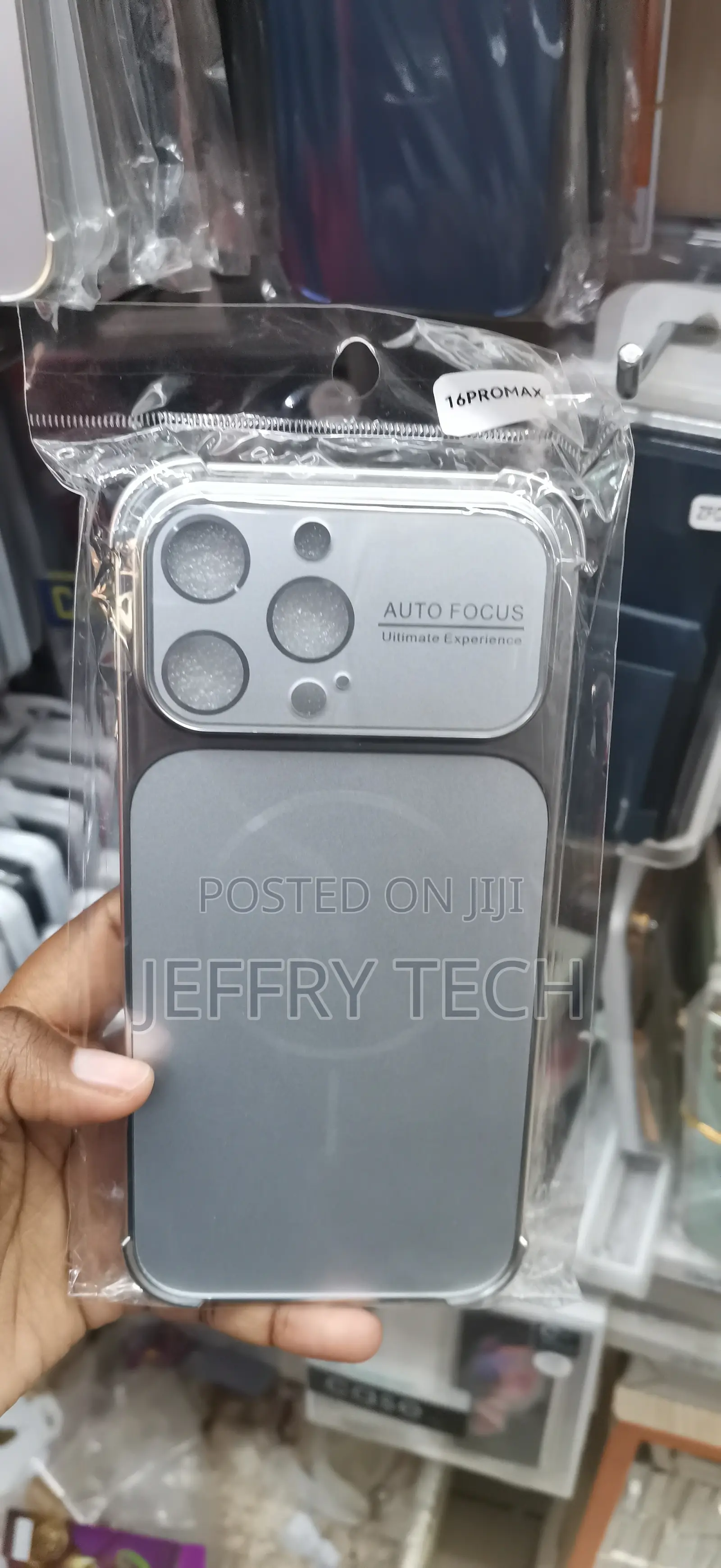 iPhone 16 Pro Max Frosted, Matte-Finish Back Case