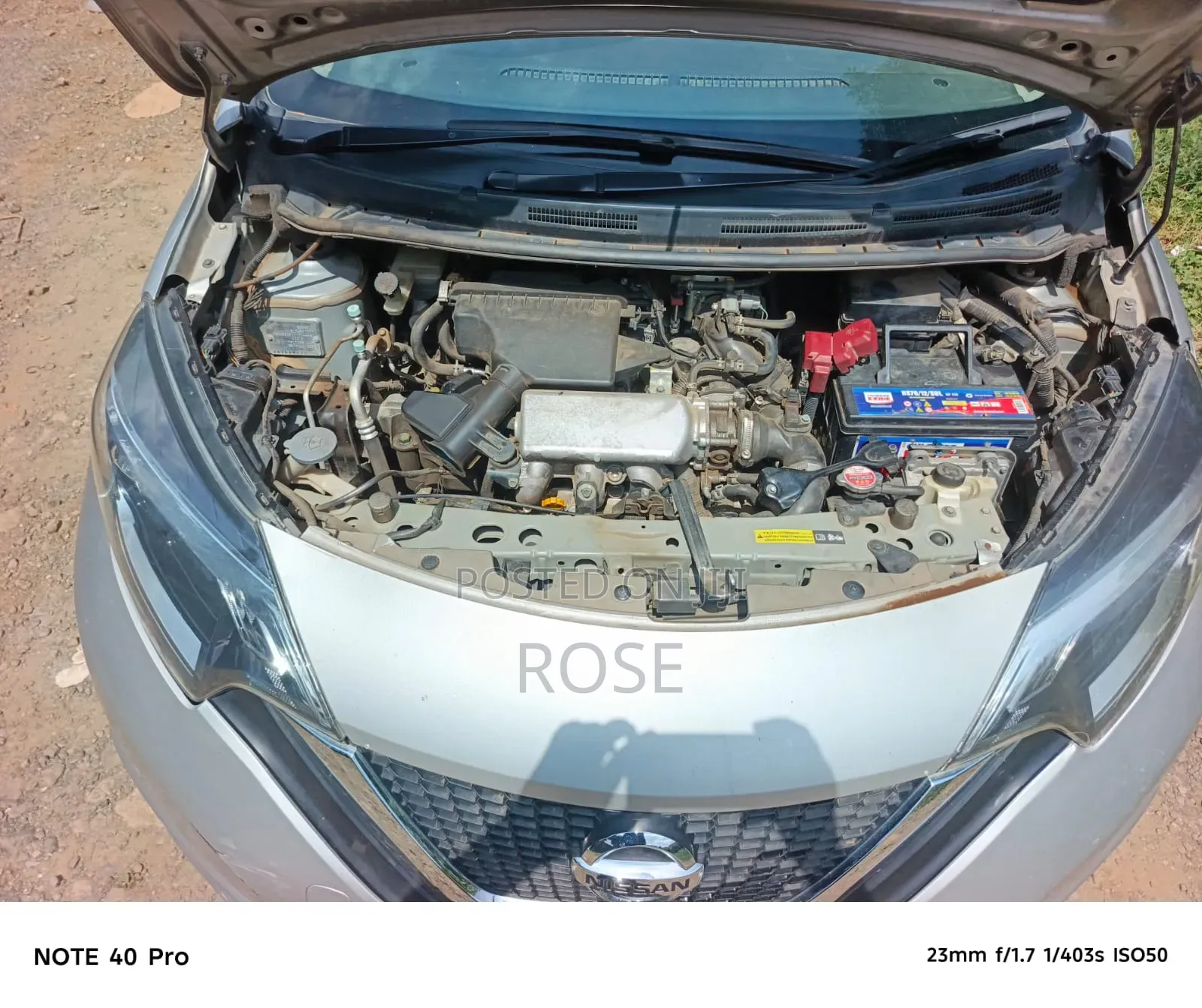 Nissan Note 2017 Silver