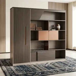 Office Cabinet : 2.4m Office Executive Display Cabinet