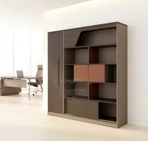 Office Cabinet : 2.4m Office Executive Display Cabinet
