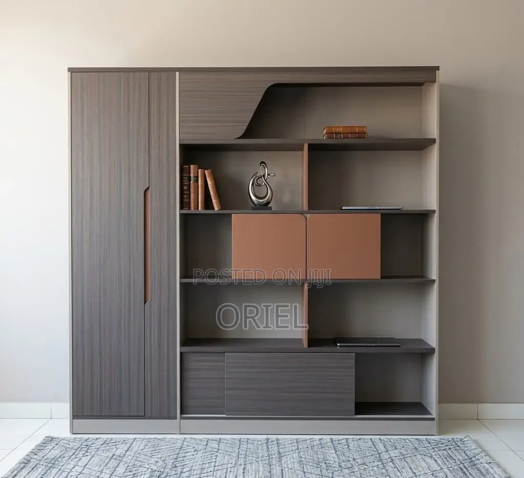 Office Cabinet : 2.4m Office Executive Display Cabinet