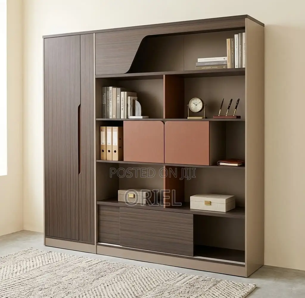 Office Cabinet : 2.4m Office Executive Display Cabinet