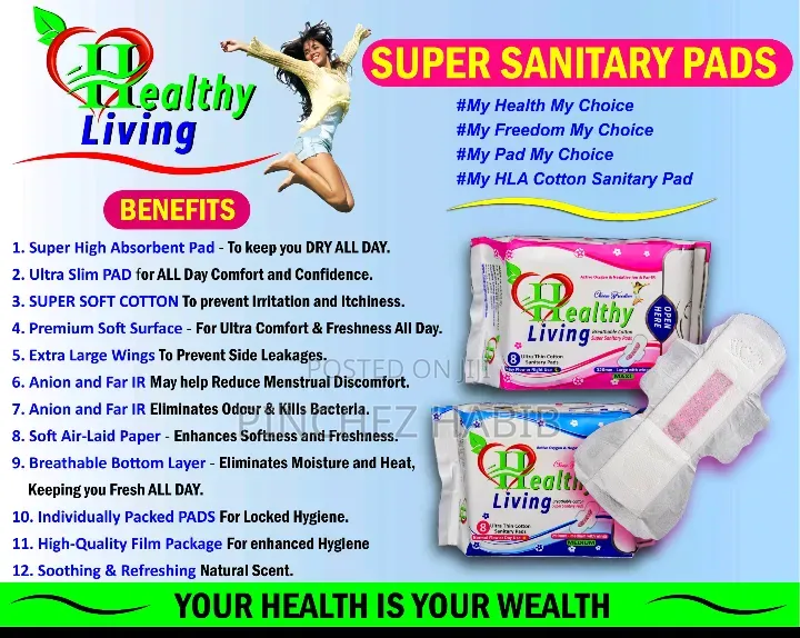 Sanitary Pads With Magnetic Strip