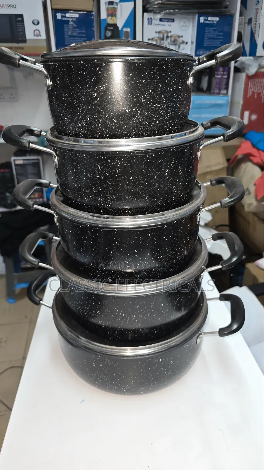 14pcs Nonstick Cookware Set at Ksh3899.