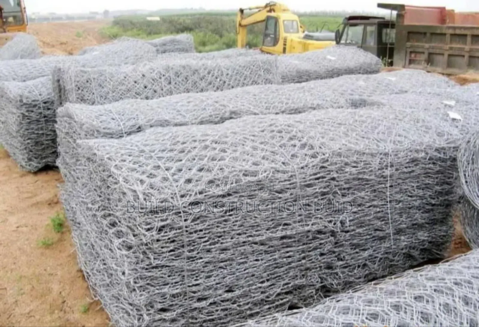 Galvanised Gabion Boxes 2 × 1 × 1 in Kenya