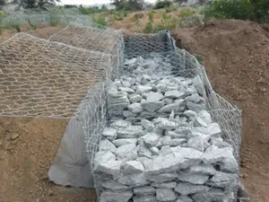 Galvanised Gabion Boxes 2 × 1 × 1 in Kenya