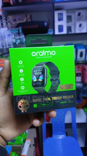 Oraimo Watch 5 2.01 Inch Panda Glass Waterproof Smart Watch