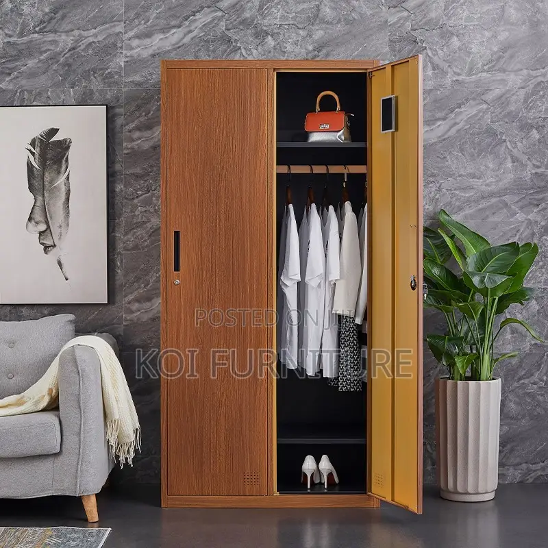Storage Units; 2-Door Bedroom Lockable Cabinet
