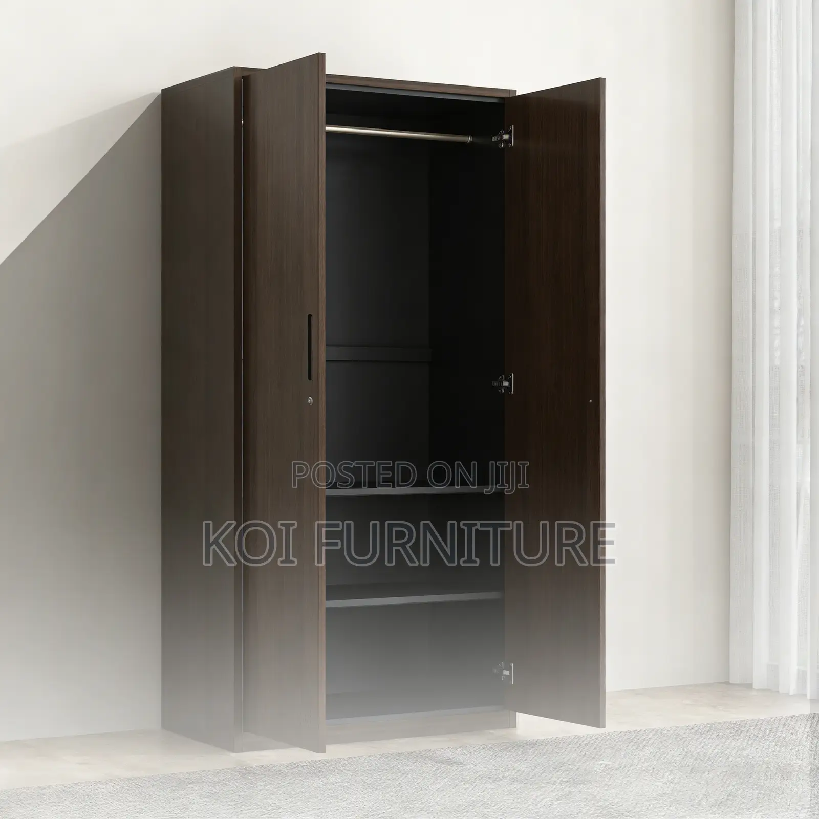Storage Units; 2-Door Bedroom Lockable Cabinet
