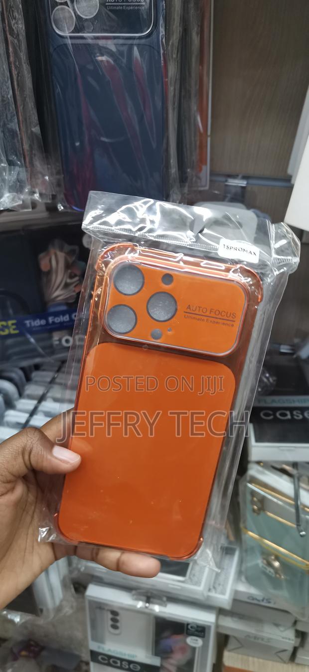 iPhone 17 Pro Max Glossy Orange Case - thumbnail 2
