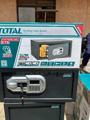 Safe Box Total Electronic Safe 27 L Digital Lock Security Jewelry Cash