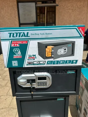 Safe Box Total Electronic Safe 27 L Digital Lock Security Jewelry Cash