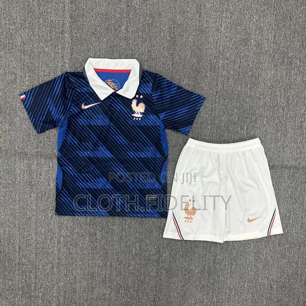 France Home Kids World Cup Jersey 2026.