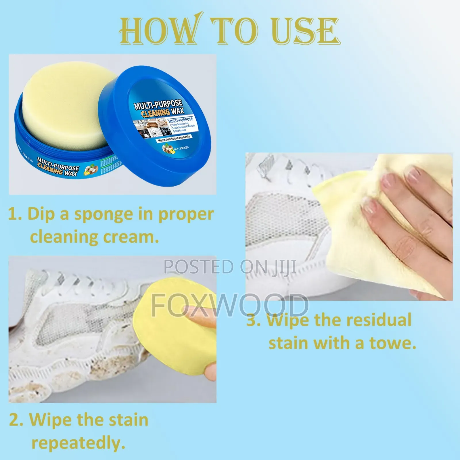 Multi-Functional Cleaning Cream