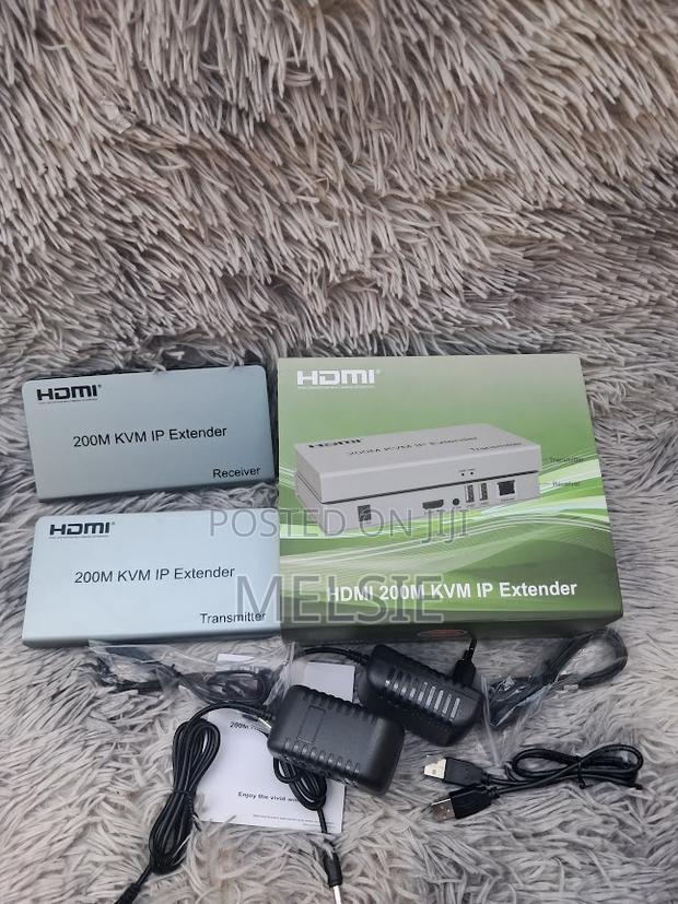 Hdmi 200m KVM Extender Over Lan Cat5e/Cat6 Full Hd