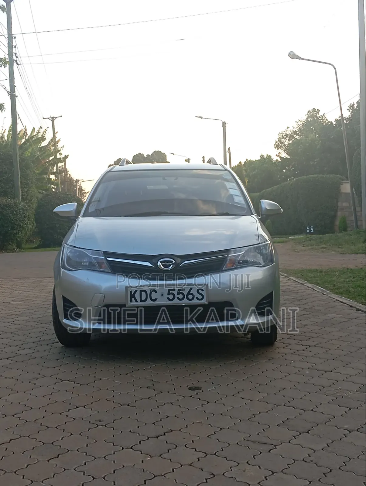 Toyota Corolla Fielder 2014 Silver