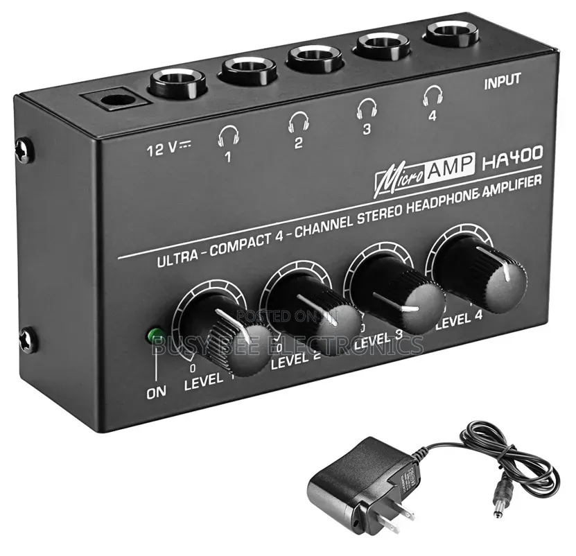 Stereo Headphone Amplifier Ha400