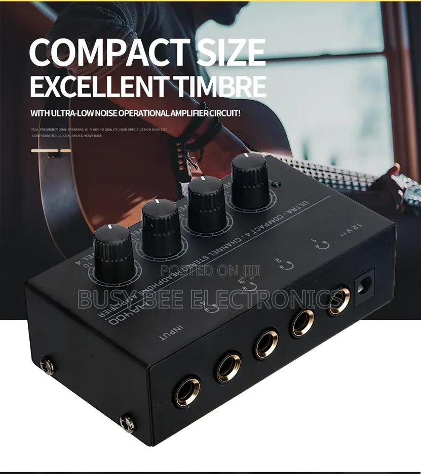 Stereo Headphone Amplifier Ha400