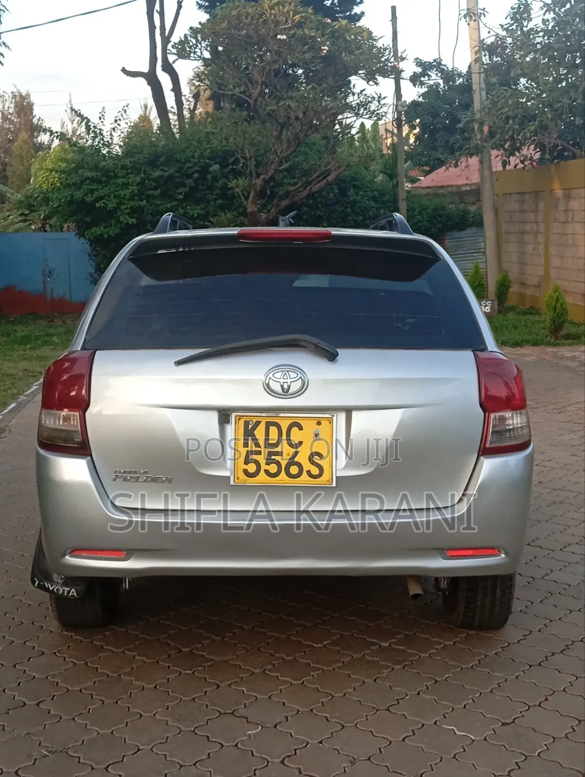 Toyota Corolla Fielder 2014 Silver