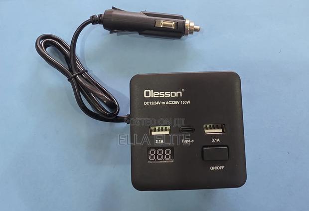 1663 Olesson Car Charger/Power Inverter - thumbnail 2