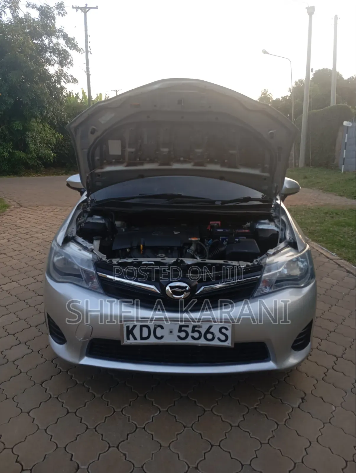 Toyota Corolla Fielder 2014 Silver
