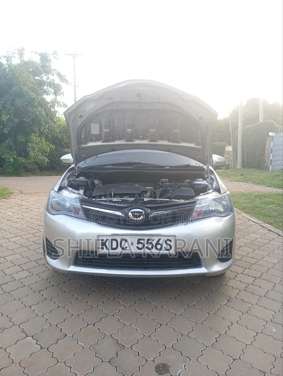 Toyota Corolla Fielder 2014 Silver