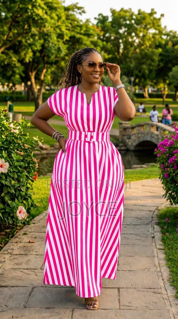 Stripped Shift Dress