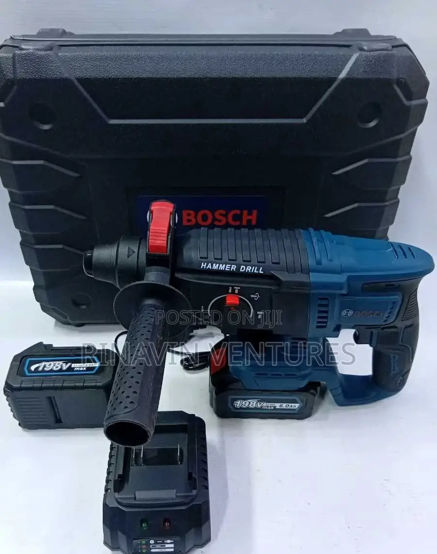 Bosch Cordless Rotary Hammer Drill Set 198v