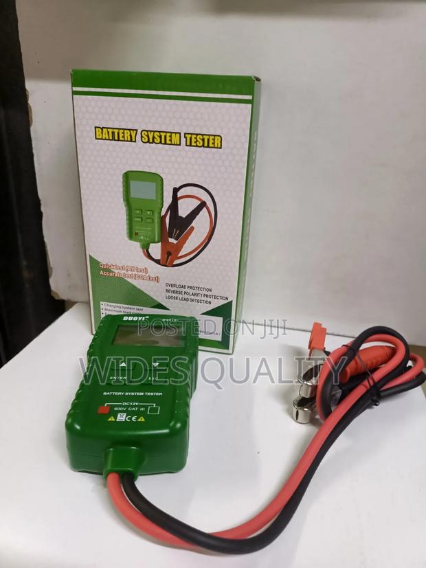 Battery System Tester (Dc 12v, 600v Cat Iii)