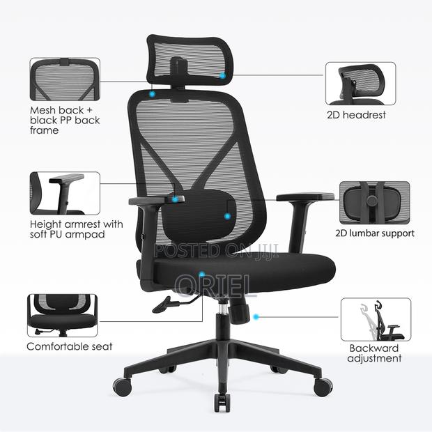 Office Chair : Staff High-Back Office Chair - thumbnail 9