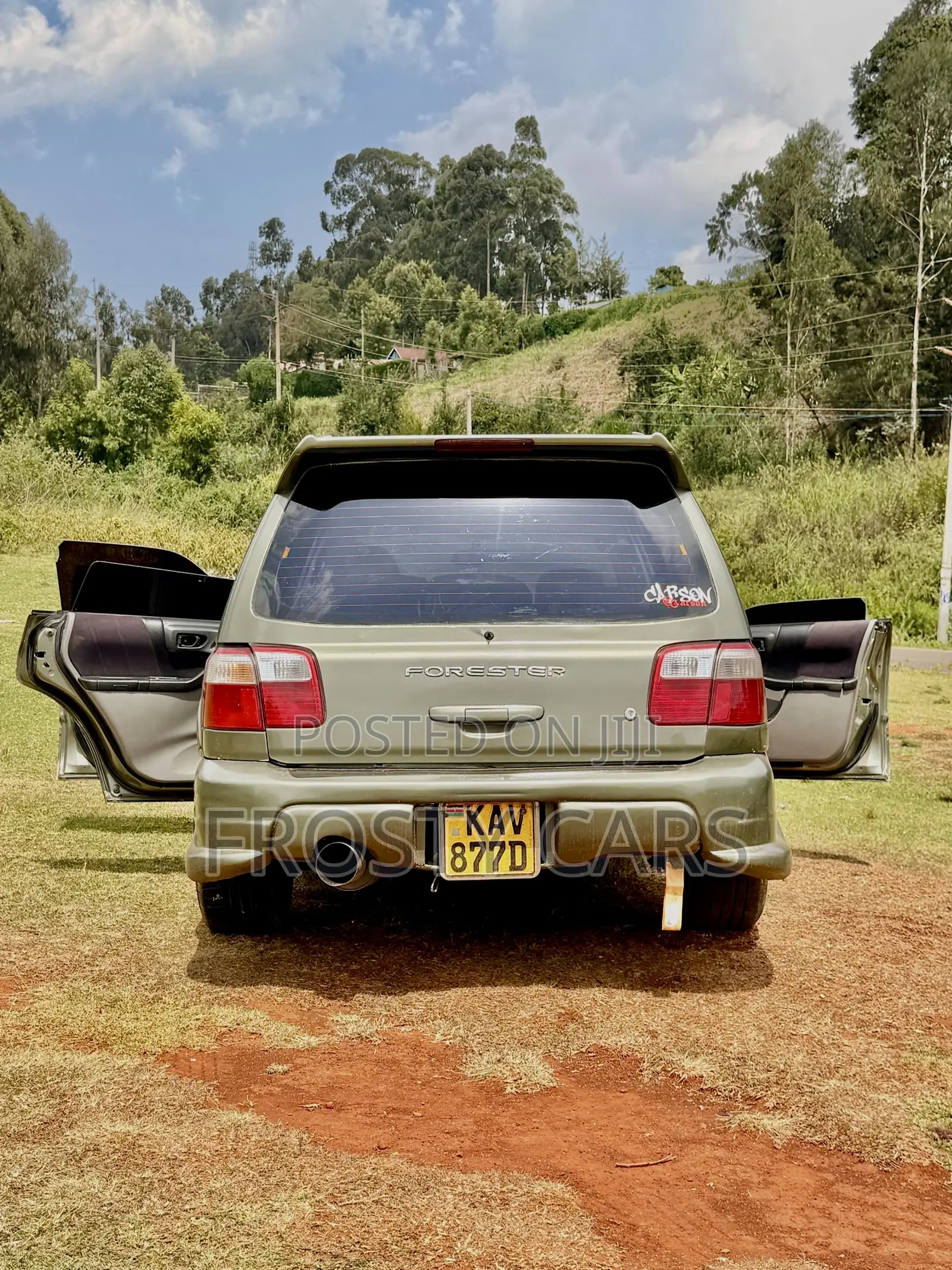Subaru Forester 2.0 S Type A Automatic 2001 Green